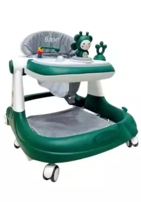 Классические ходунки Х01, зелёно-белый